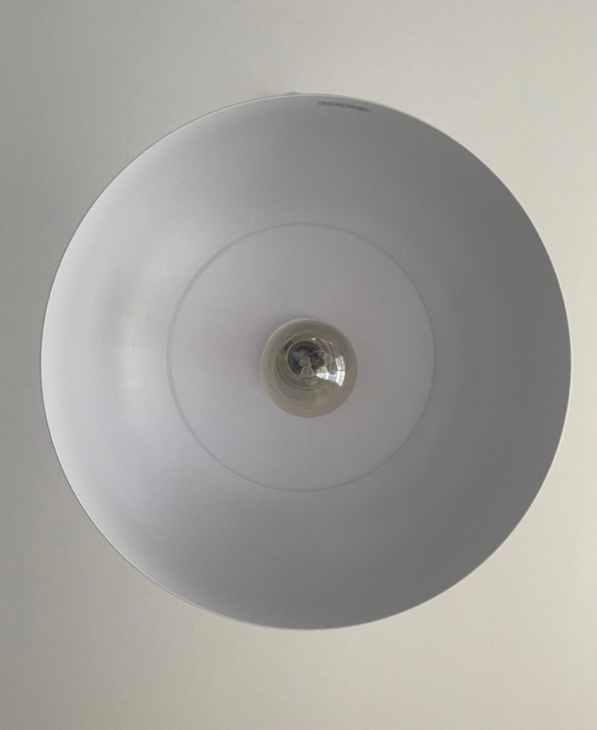 Pendant Light Modern Lantern Lighting, Wood Pattern Dome Minimalist Style Ceiling Hanging Lamp for Kitchen Island