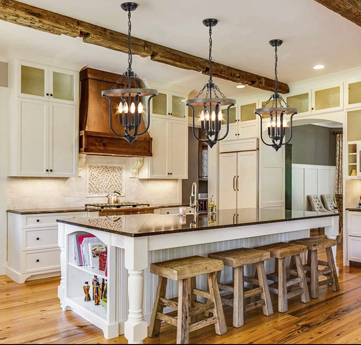 Farmhouse, Industrial, Chandelier, Rustic, Hanging Pendant Light, Light Fixture Dining Room, Kitchen Island, Entryway, Foyer, Living room